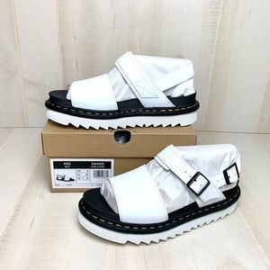 Dr. Martens Voss White Hydro Sandals 10 NIB